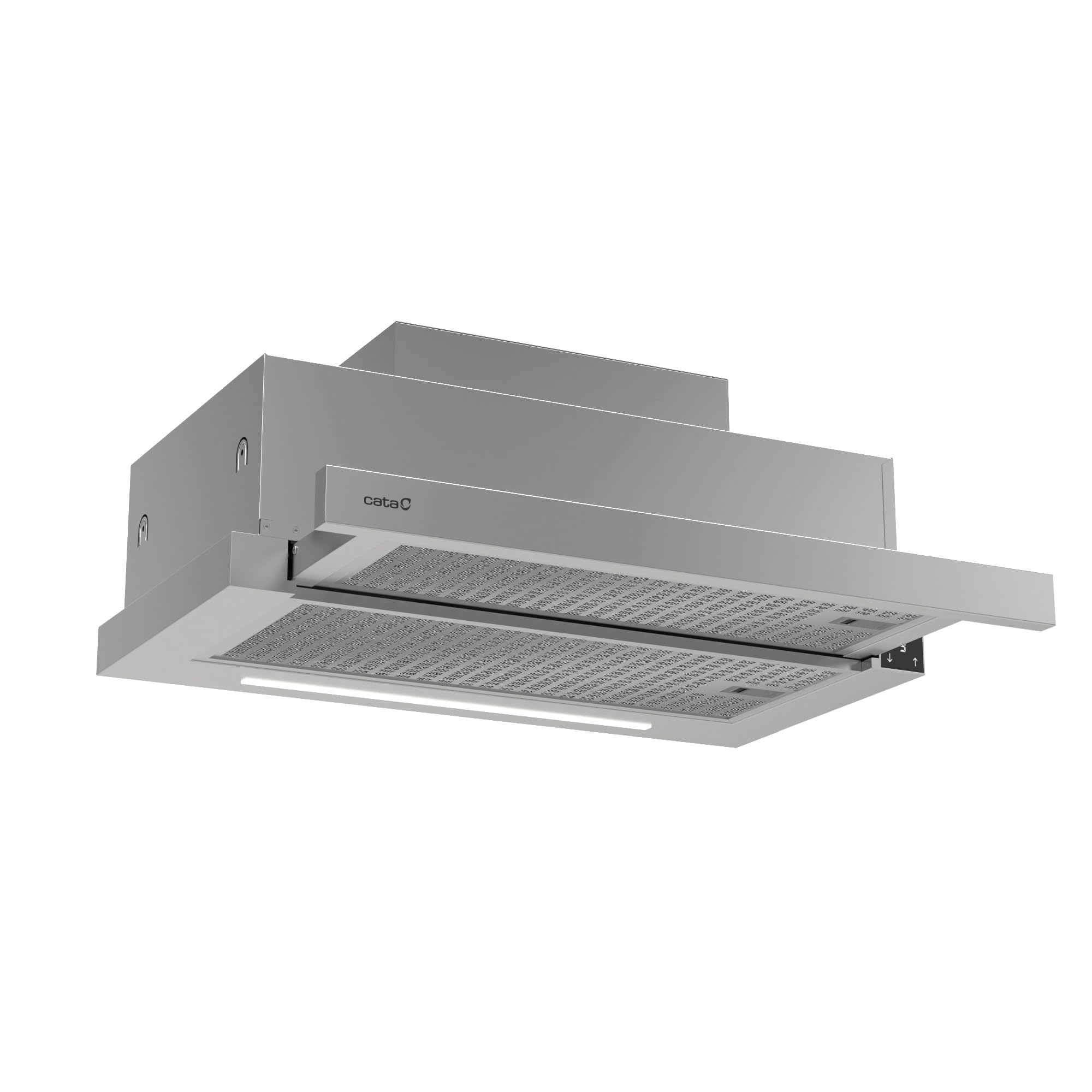 Cata Cappa aspirante telescopica TFH 6830 X 5+1 TURBO Motore Burshless Extra Silenzioso Striscia LED Facile Installazione e Pulizia Finitura Inox