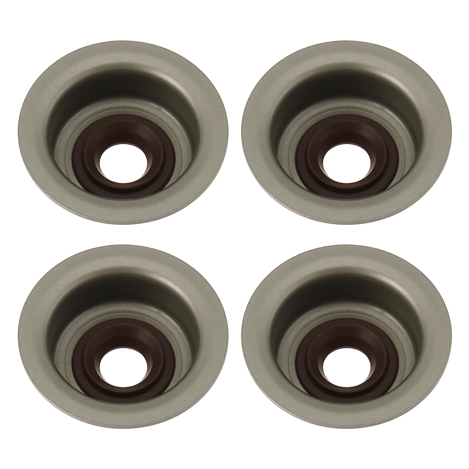 LT Easiyl 4Pcs Inlet Valve Stem Seal 12209-ZH8-003 Compatible with Honda GX120 GX160 GX200 Engines