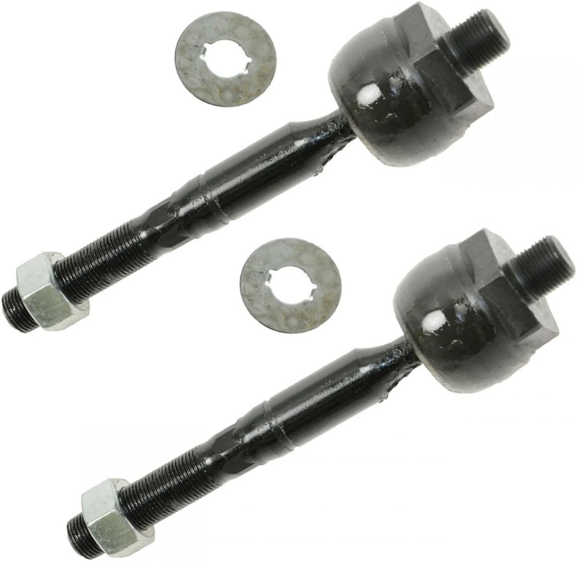 Inner and Outer Driver and Passenger Side Tie Rod Set 4 Piece Compatible with 2003-06 Toyota Tundra 2003-07 Toyota Sequoia