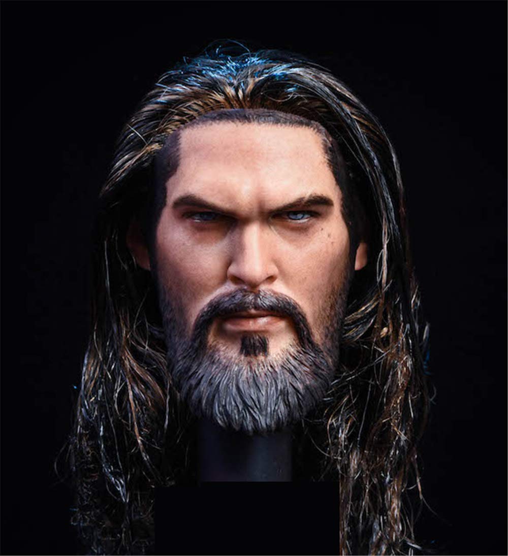 Buy HiPlay 1/6 Scale Male Figure Head Sculpt, Handsome Men Tough Guy , Doll Head for 12 inch