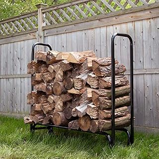 Pure Garden 50-124 Firewood Log Rack, 4
