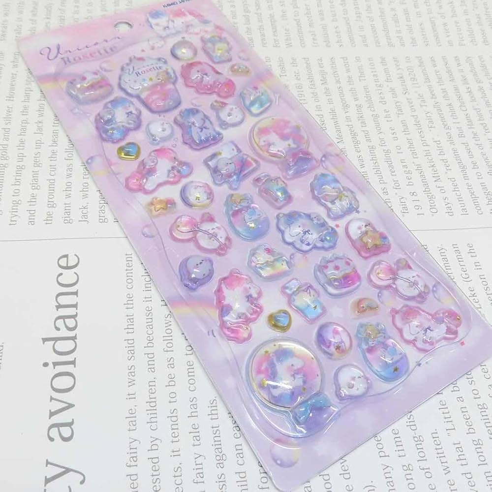 Amazon | カミオジャパン シール プチドロップシール ユニコーン