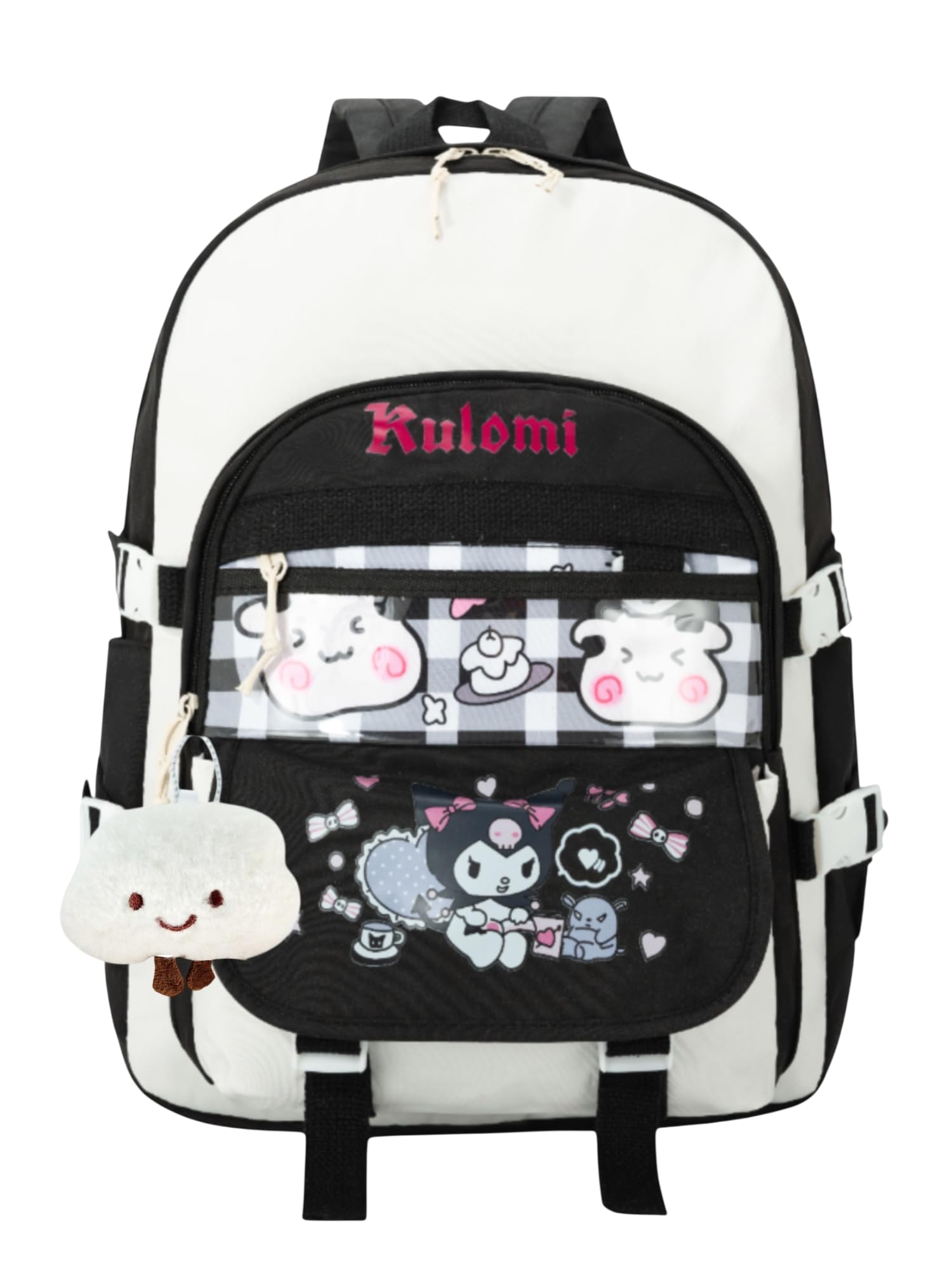 Tinytot 30 Litre Japanese Korean Style School Bag Water-Resistant Laptop & Travel Backpack - Unisex Large 18 Inches Multipurpose Student Backpack for Boys & Girls, Men & Women