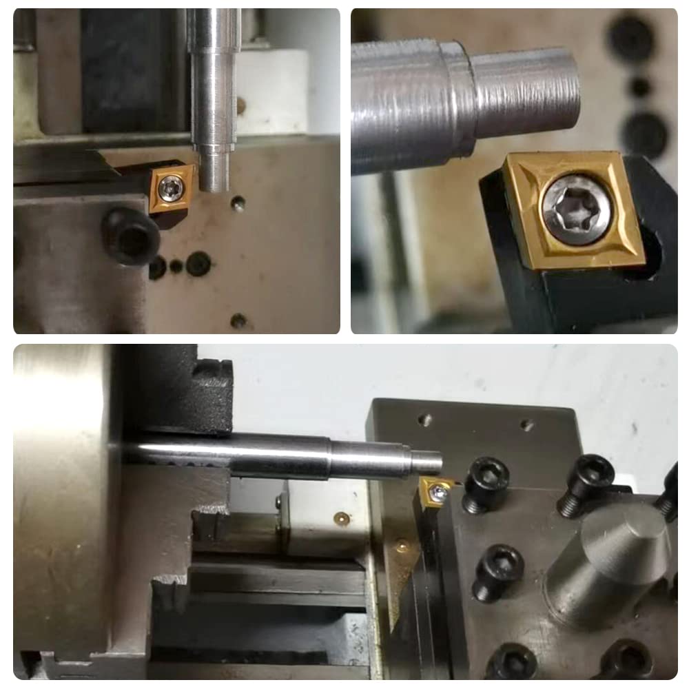 TONYSA Outil De Tournage,7 Pièces Tige De Porte-outil En Carbure,21 Pièces Porte-outil De