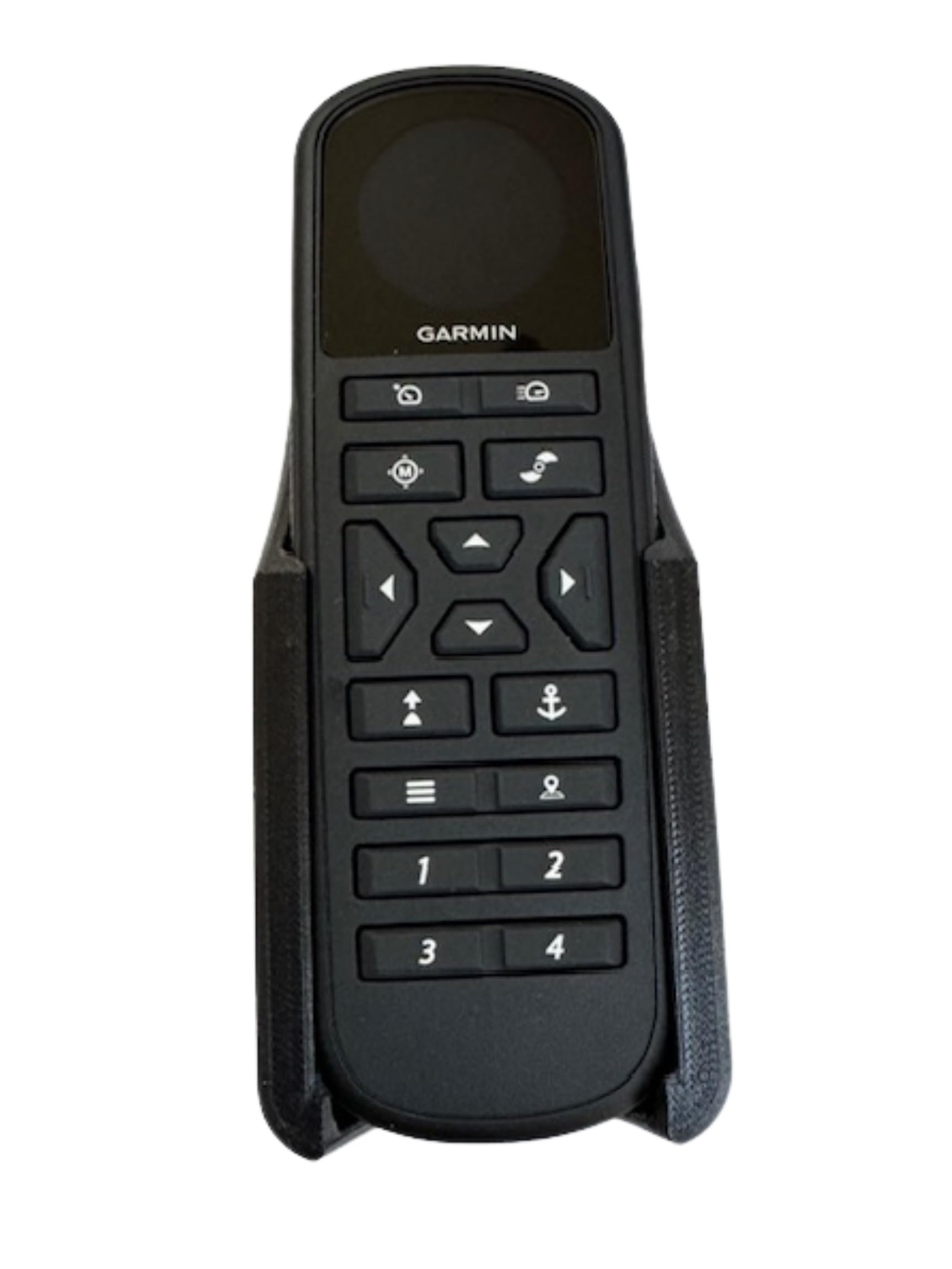 Remote Holder Compatible with Garmin Force trolling Motor Remote & Reactor Auto Pilot Remote. Carbon Fiber Infused. Crafted by a Fisherman for Fishermen.