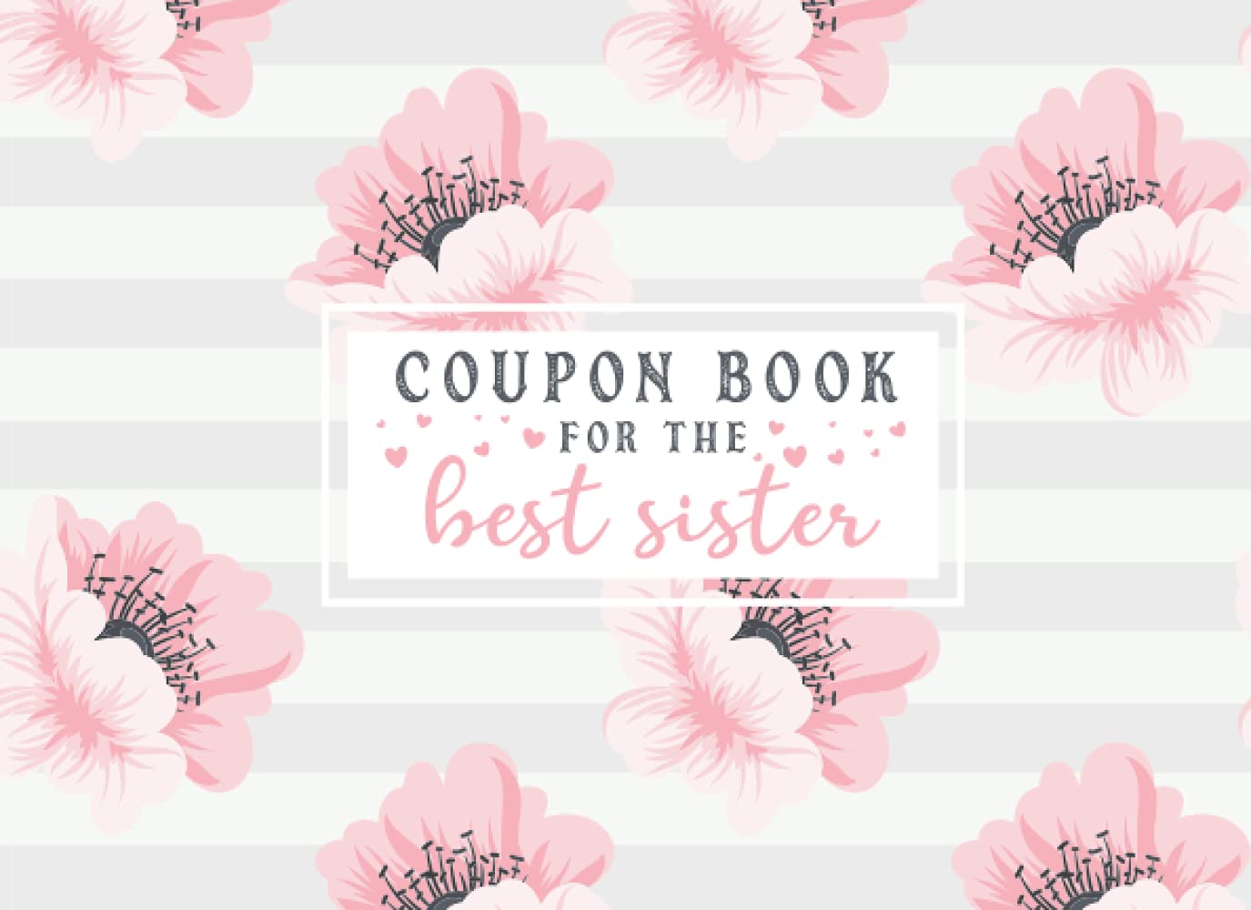 Coupon book for the best sister: Voucher booklet to fill out yourself for dIe sister I gift for birthday much more