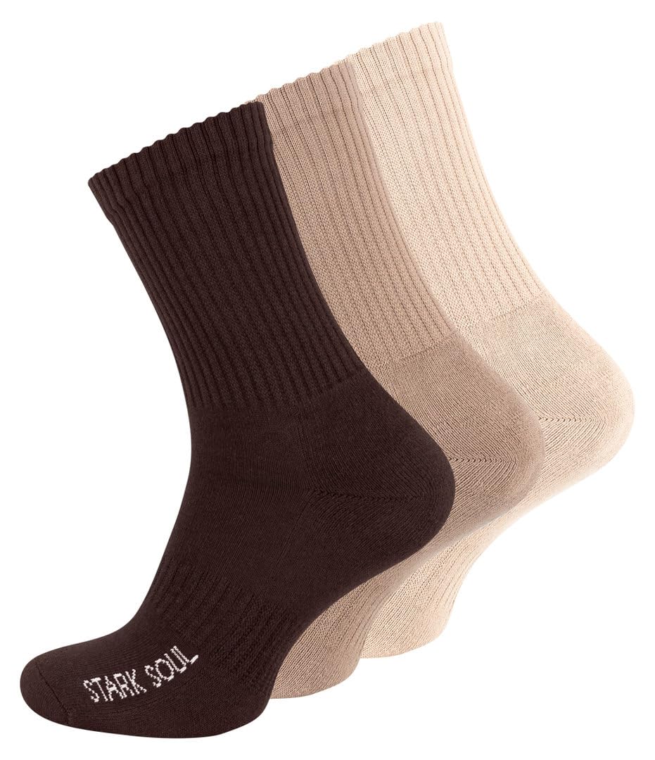 Wonky LineSport Socks for Men and Women, Cushioned, Breathable, Anti Blister, Comfortable, Soft, Ribbed Cuffs Running, Tennis, Gym Cycling Socks