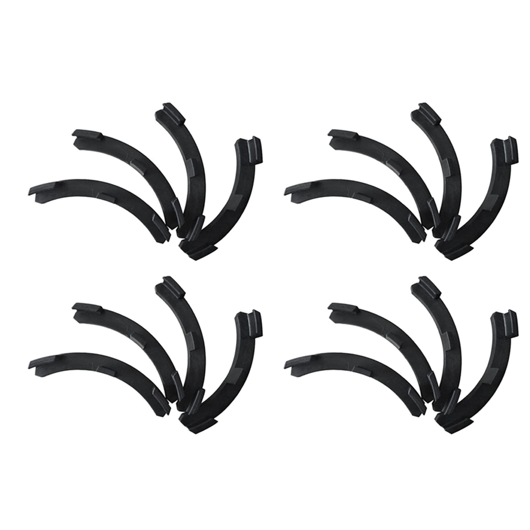 Jnchdghwa Black 20Pcs Fruit Tree Shaper Branch Bender Plant Trainer Bending Clips Clamps Bonsai Shaped Clip Bending Tool