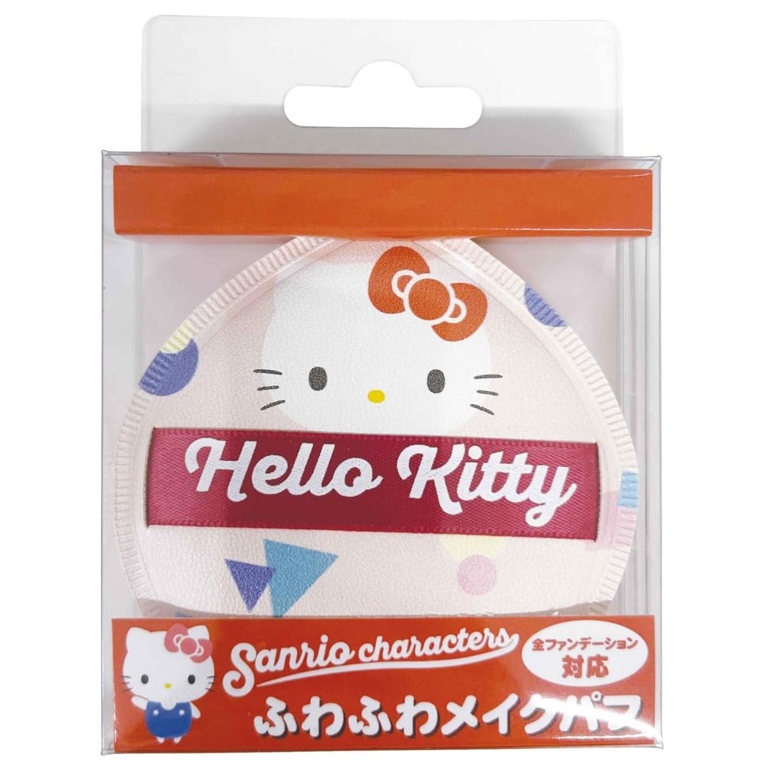 Amazon | サンリオ キャラクター ハローキティ ふわふわ メイクパフ 1