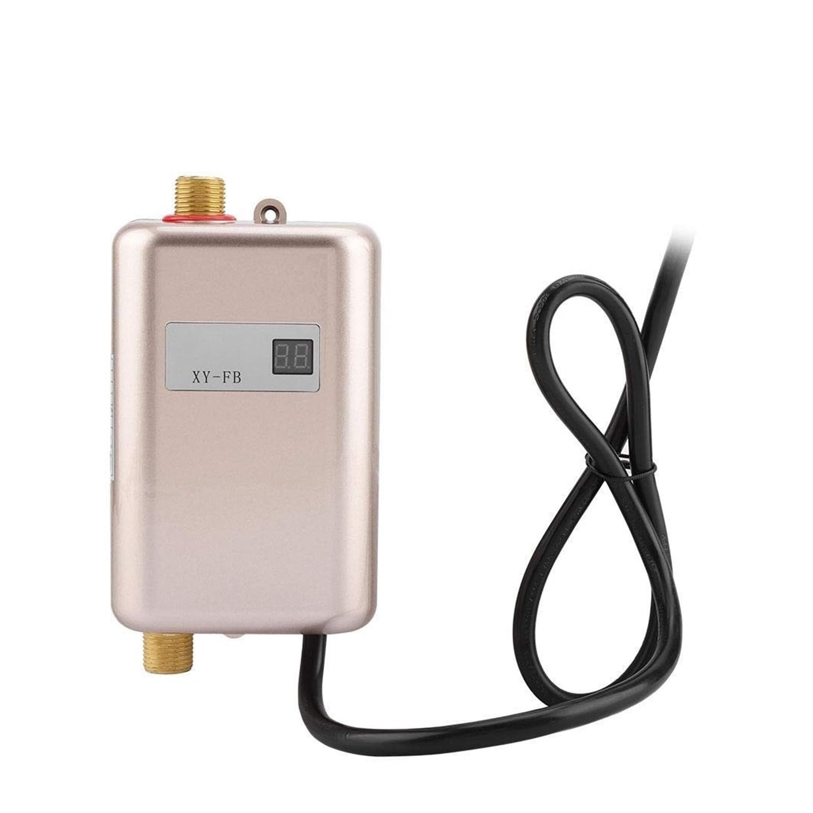 Mooilko Roze 3800W Instantaneous Mini Water Heater Instant Electric Tankless Water Heater Instant Electric Water Heating Shower Easy To Use(,220 3000W)