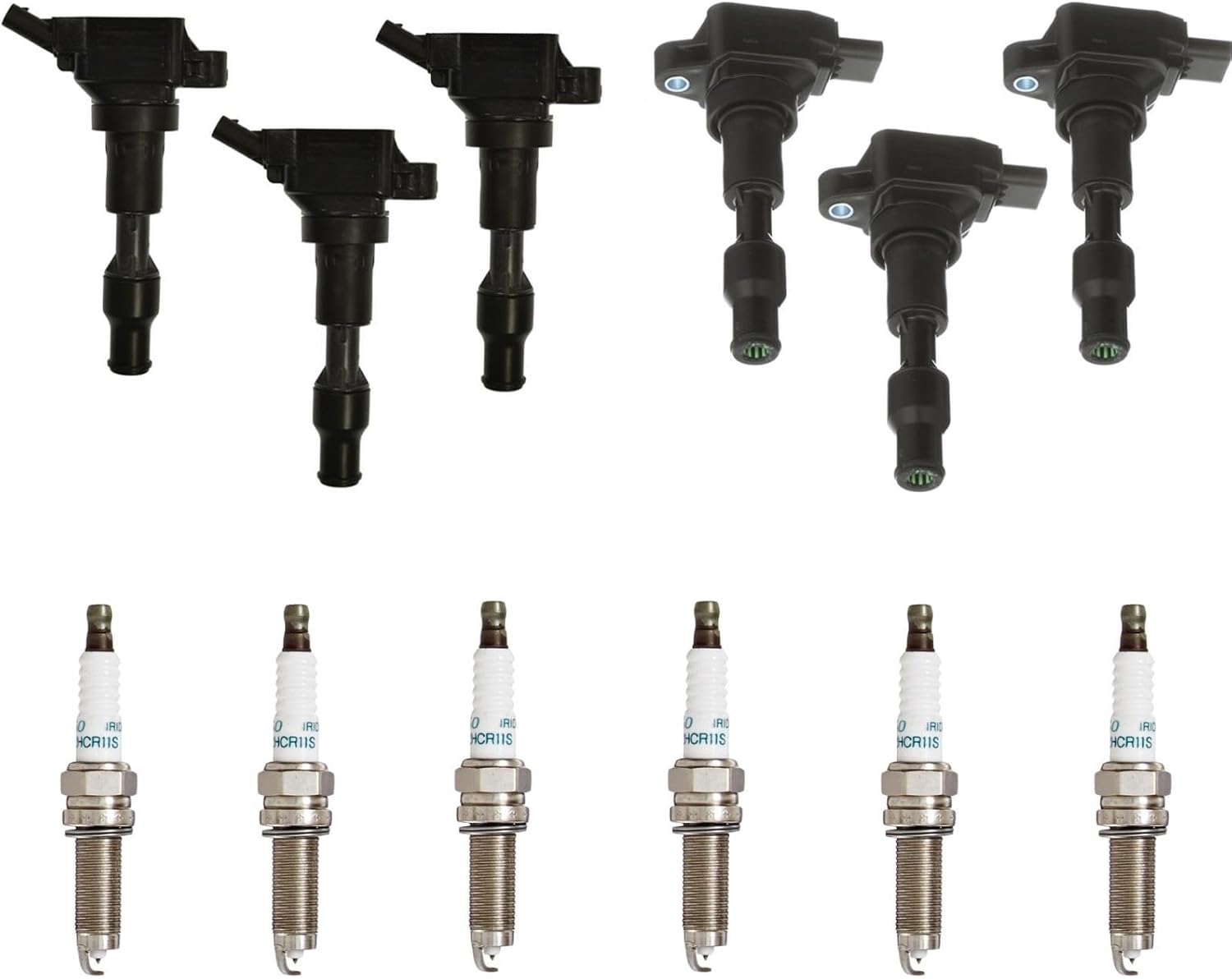 Ignition Coils Spark Plugs Tune Up Kit Replacement Parts For Hyundai Palisades 3.8L V6 2020-2024