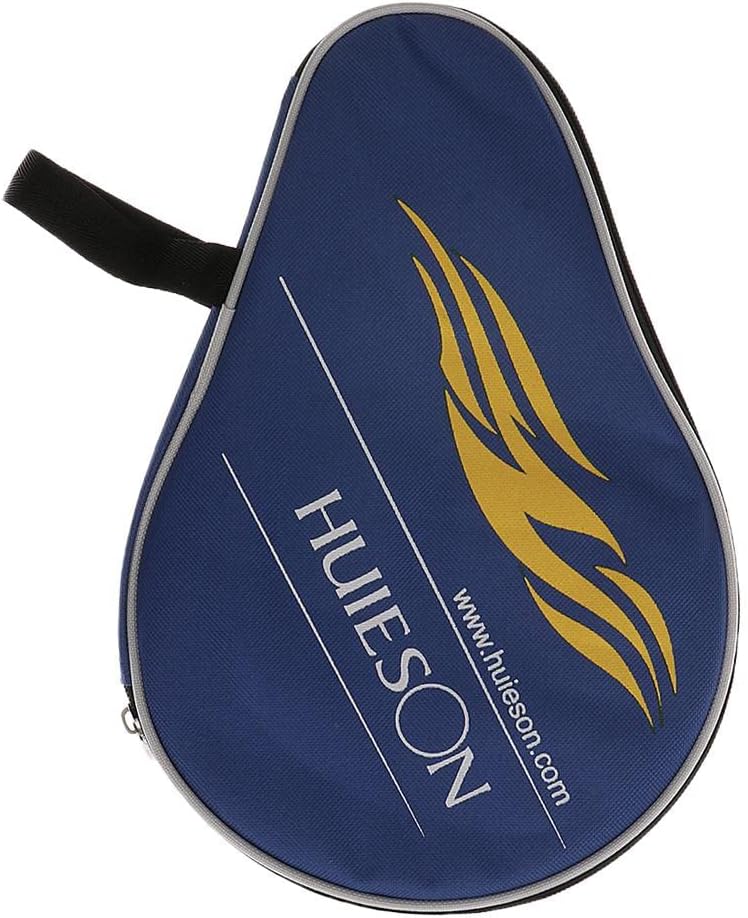 SM SunniMix Table Tennis Racket Case Pong Paddle Case Carry Bag Cover Holder Soft Oxford Cloth with Ball Pouch Suitable for Sports