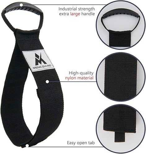 Miniatura 4 de MENG ZHI AO 4 piezas de soporte de almacenamiento de manguera de vacío de piscina, organizador de manguera de jardín, soporte de correa de manguera