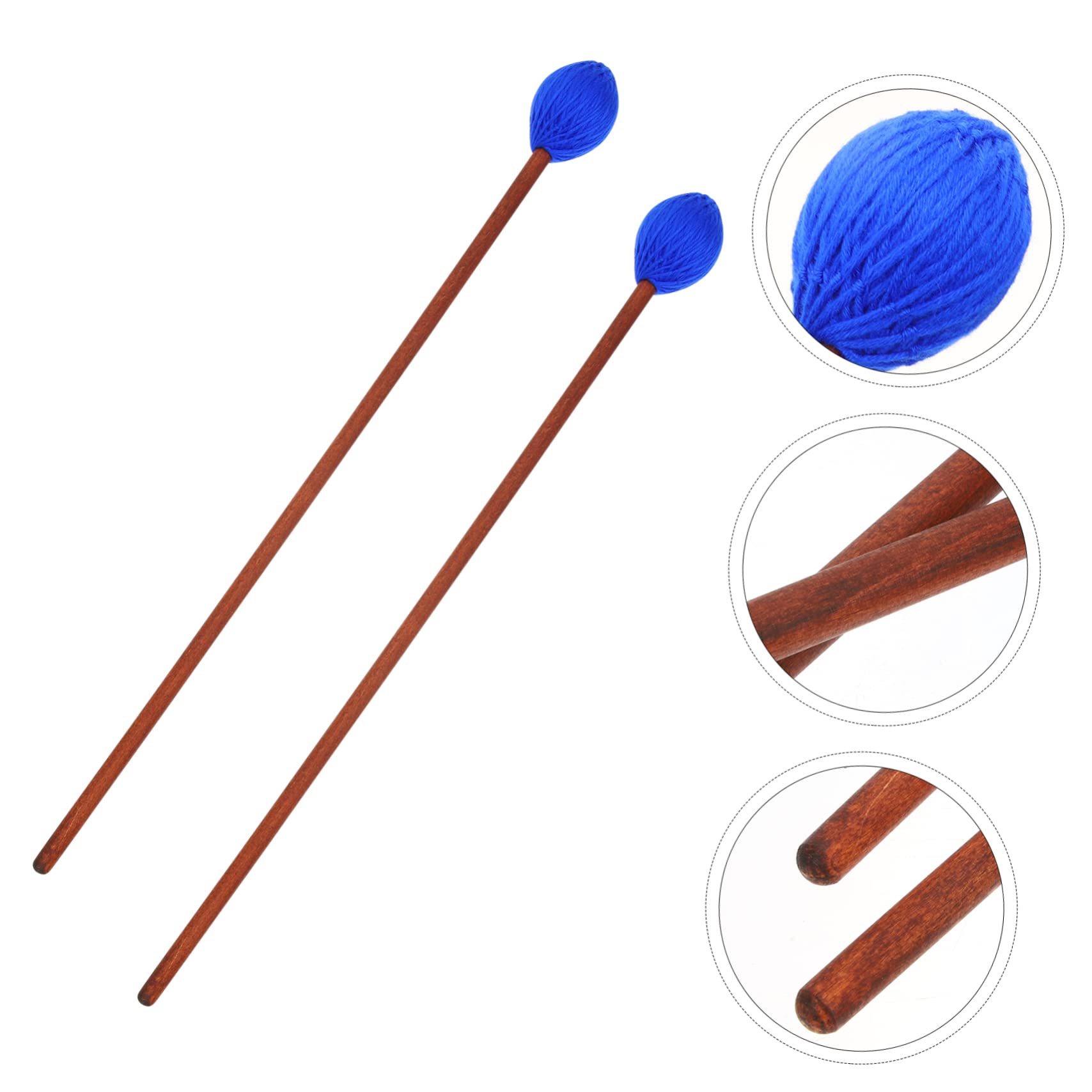 Abaodam 6stücke Marimba Mallets Zungentrommel Schlägel Leichte Für Percussion Instrumente Für Anfänger Und Musiker Mit Ausgewogenem Design Und Polierten Oberflächen