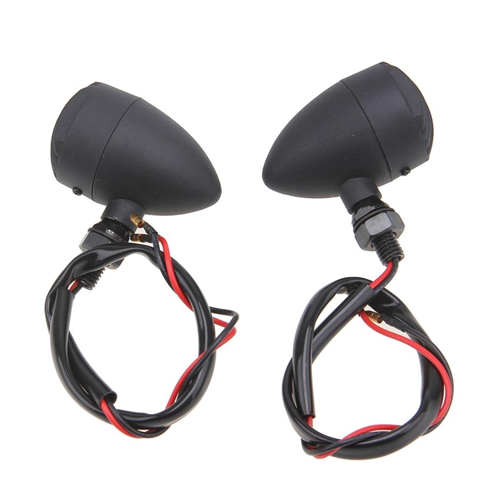 Genérico Intermitentes motos Intermitentes motos Indicador Vintage motocicleta para giro para luz de señal LED parada para lámparas de señal Universal todas las motocicletas