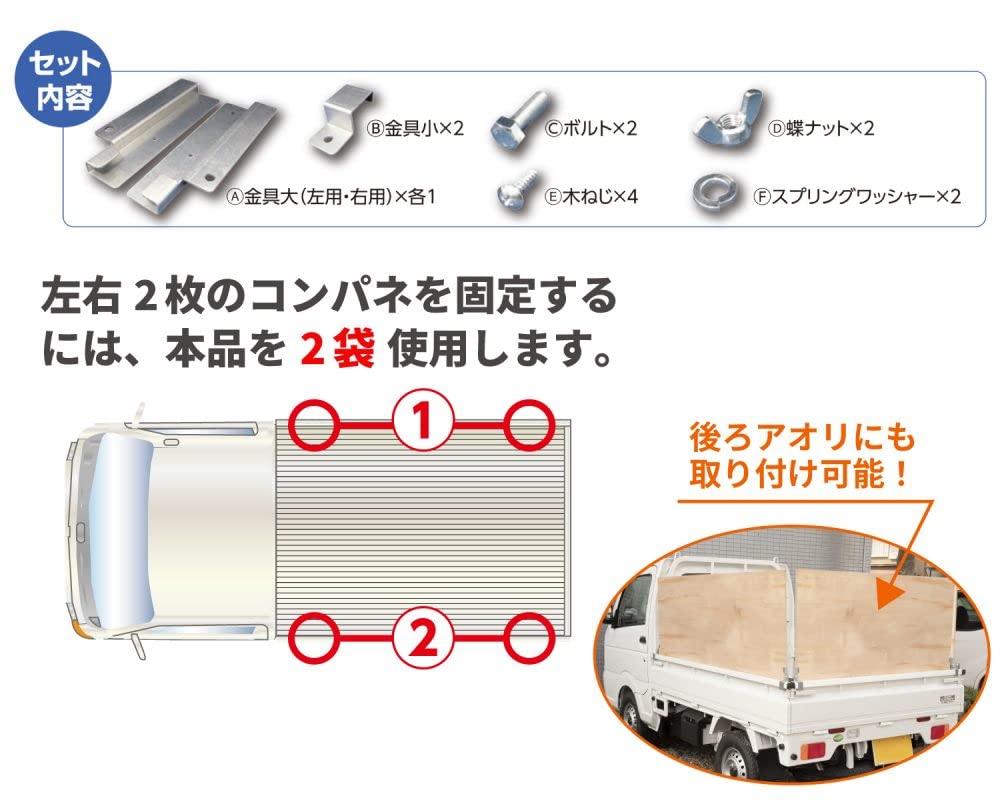 Amazon | トラック用金具 アオリハイサポート パネフリ タ種 Z | ドア