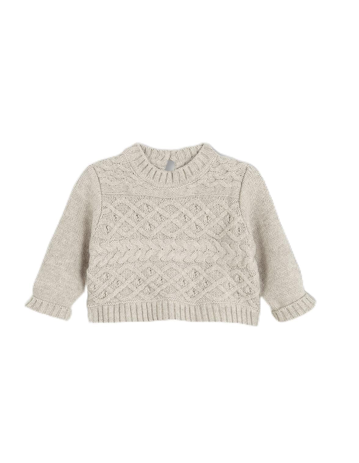 Gocco Baby-Mädchen Aranes Stein Polo-Pullover