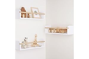 Hanging Organizer Shelves for Girls Nursery
