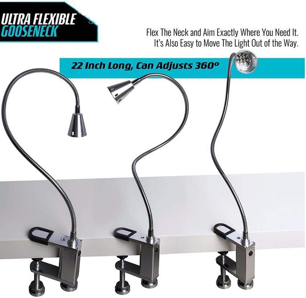 Grilllicht, Magnetischer 360° Flexibel Grilllampe Grillbeleuchtung LED zubehör Verstellbare Outdoor Magnetische BBQ Licht Set Outdoor Grill Lichter BBQ Zubehör Arbeitslampe draußen hardscape