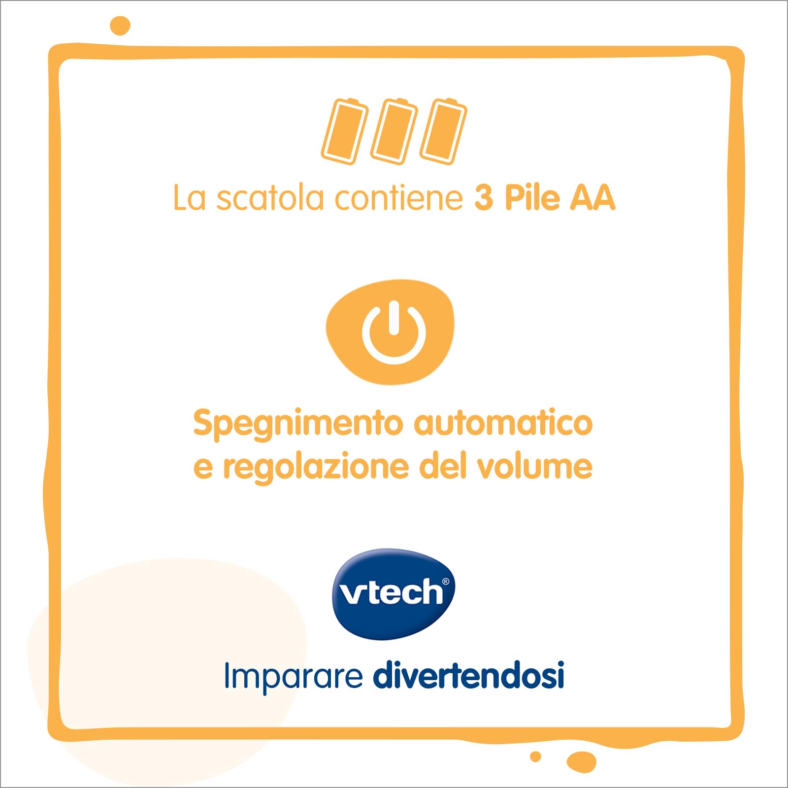 VTech Junior DJ Mix, Console da DJ per Bambini, Pulsante Registrazione, DJ Mix da Bambini con Tasti del Pianoforte, Schermo LCD e Piatto con Disco Luminoso, Lingua Italiana, Batterie Incluse, 3-7 Anni