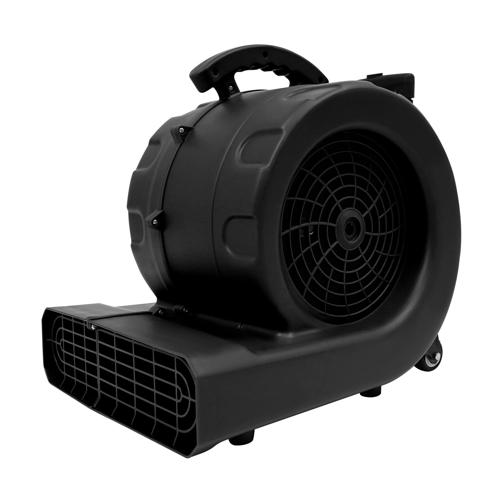 750W Turbolüfter Teppichtrockner Radialgebläse Baulüfter Tragbares Bodengebläse mit 3 Geschwindigkeitsstufen fur Kühlung, Lüftung, Trocknung