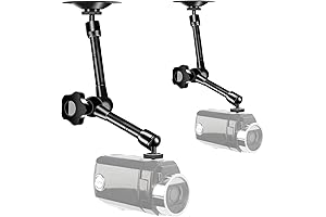 Articulating Wall Mount Camera Stand with 2 Pack Compatibility