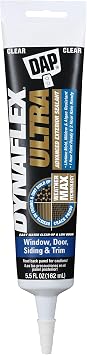 DAP Dynaflex Ultra Advanced Exterior Sealant, Clear, 5.5 Oz 7079818207
