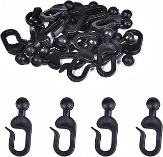 AONEAR 36 Pack Plastic Hooks for Gazebo Curta...,