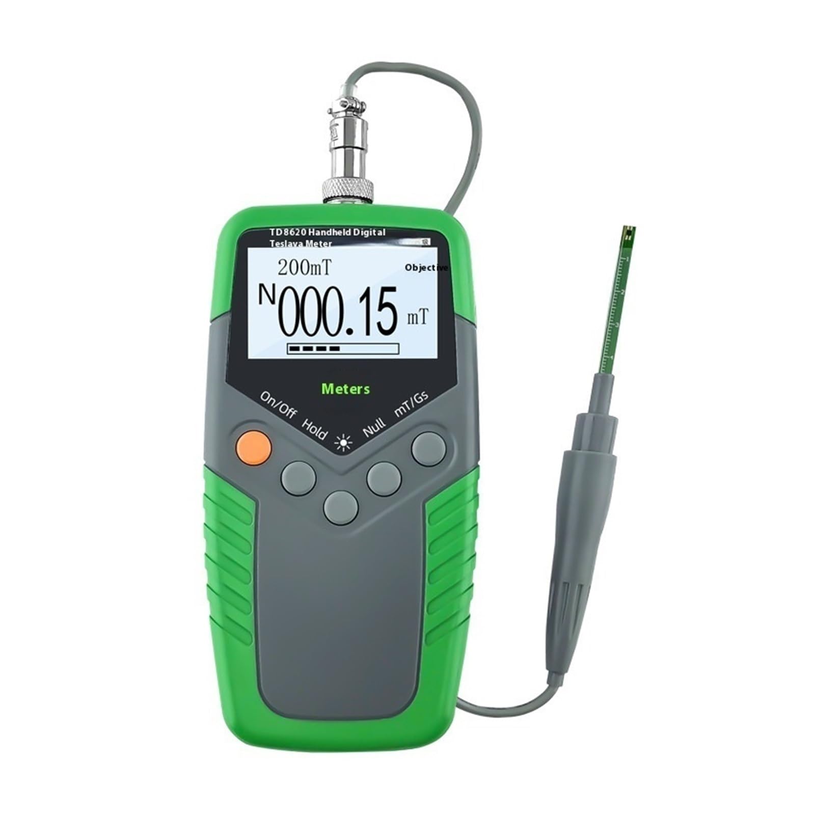 TD8620 Gauss Meter Flux Magnet Magnetic Force Field Strength Detector for Industrial Inspection(TD8620(2%))