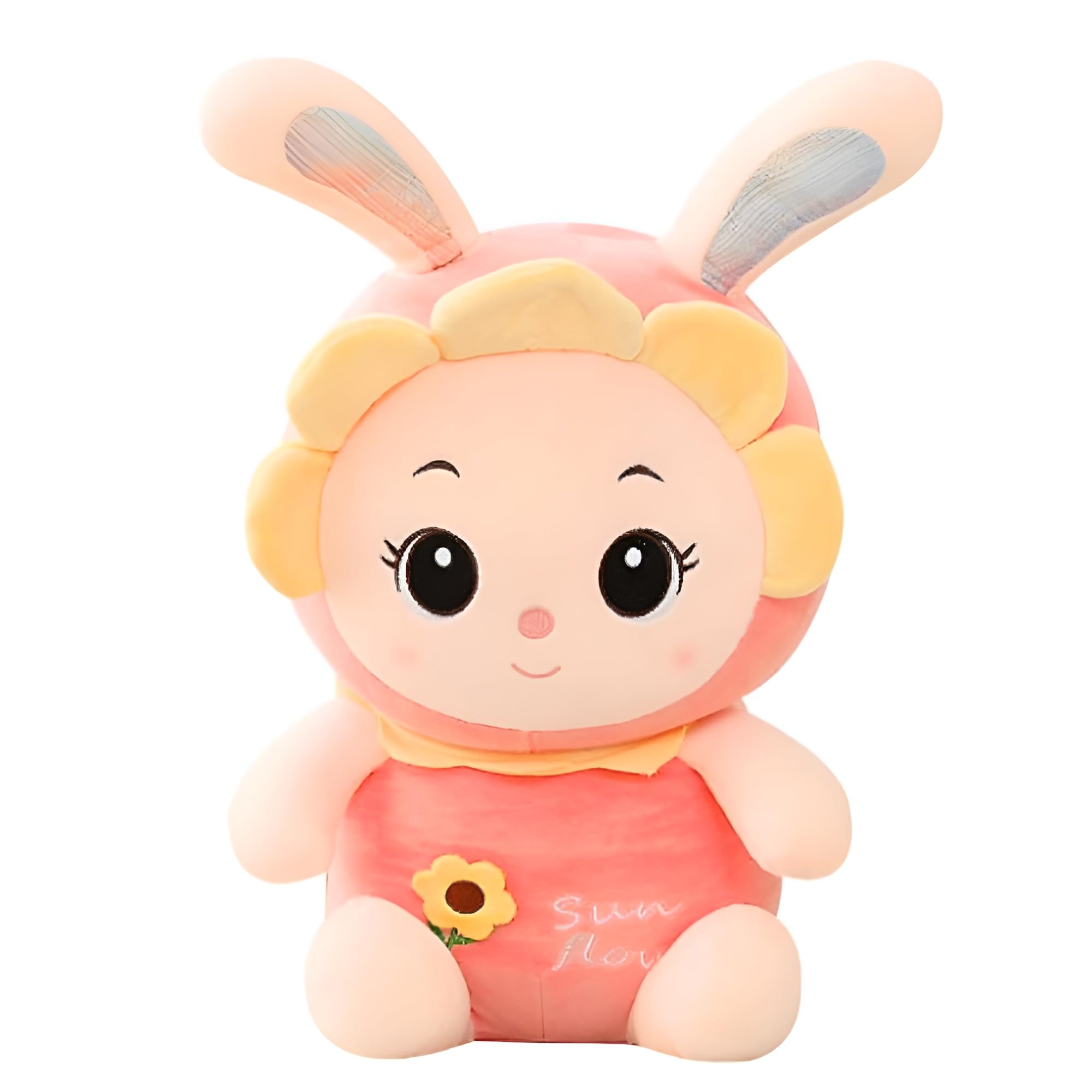 Liquortees Bunny Soft Toy, Doll Soft Toys for Girls, Cute Squishy Plushie Baby Teddy Toys for Kids (Peach) (B0CPM1Z84S) Amazon Price History, Amazon Price Tracker