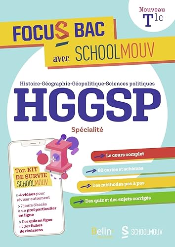 FOCUS BAC HGGSP SPECIALITE TERMINALE: Décroche ton Bac avec SchoolMouv