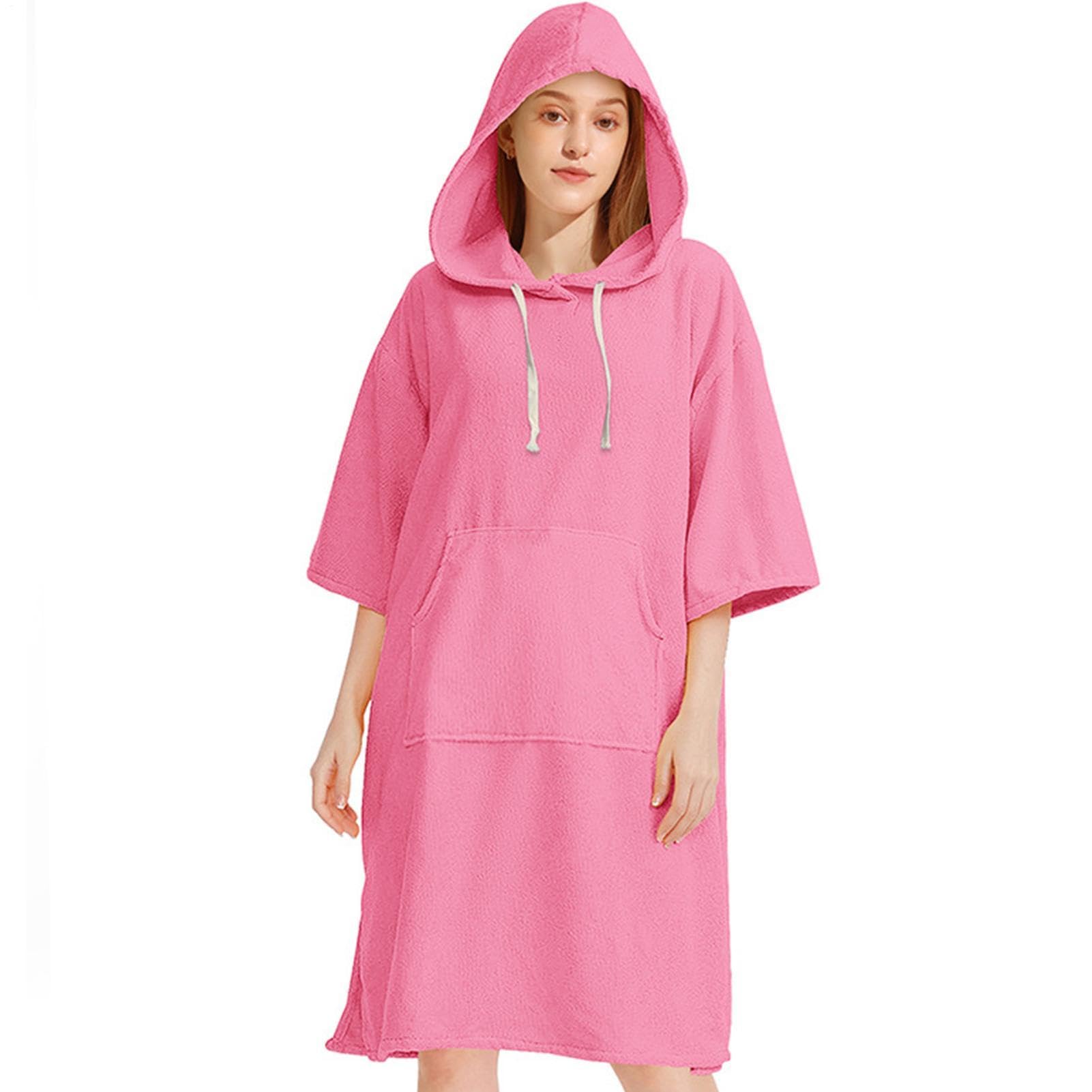 Cape poncho en microfibre pour bain de mer serviette à langer