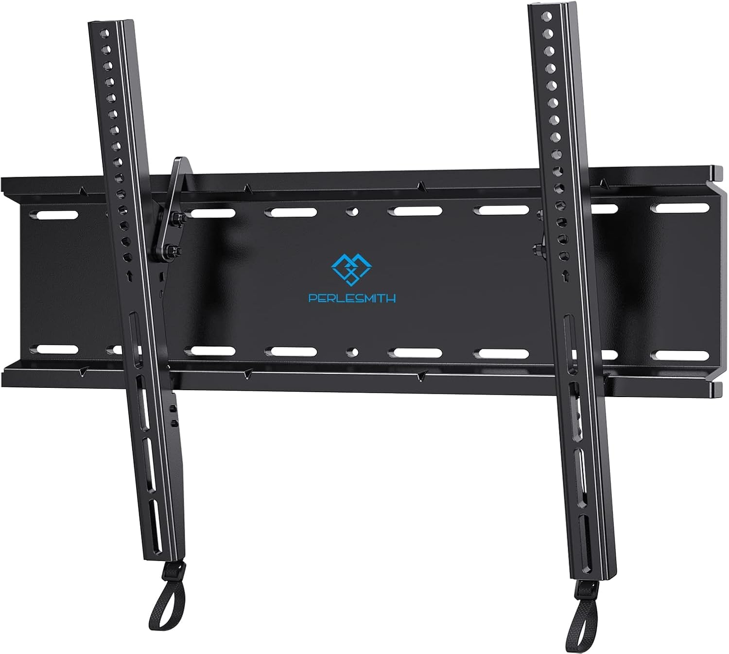 Tilting TV Wall Mount Bracket Low Profile for Most 23-60 Inch LED, LCD, OLED, QLED, 4K Flat Screen TVs up to 115lbs with VESA 400x400mm by PERLESMITH