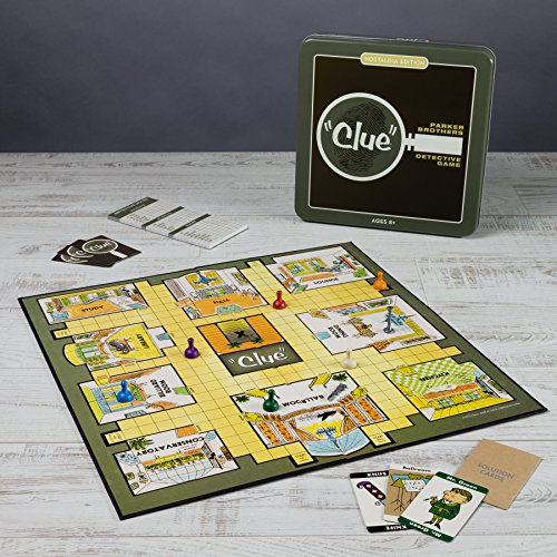 Clue Nostalgia Edition juego de mesa en lata coleccionable miniatura 3
