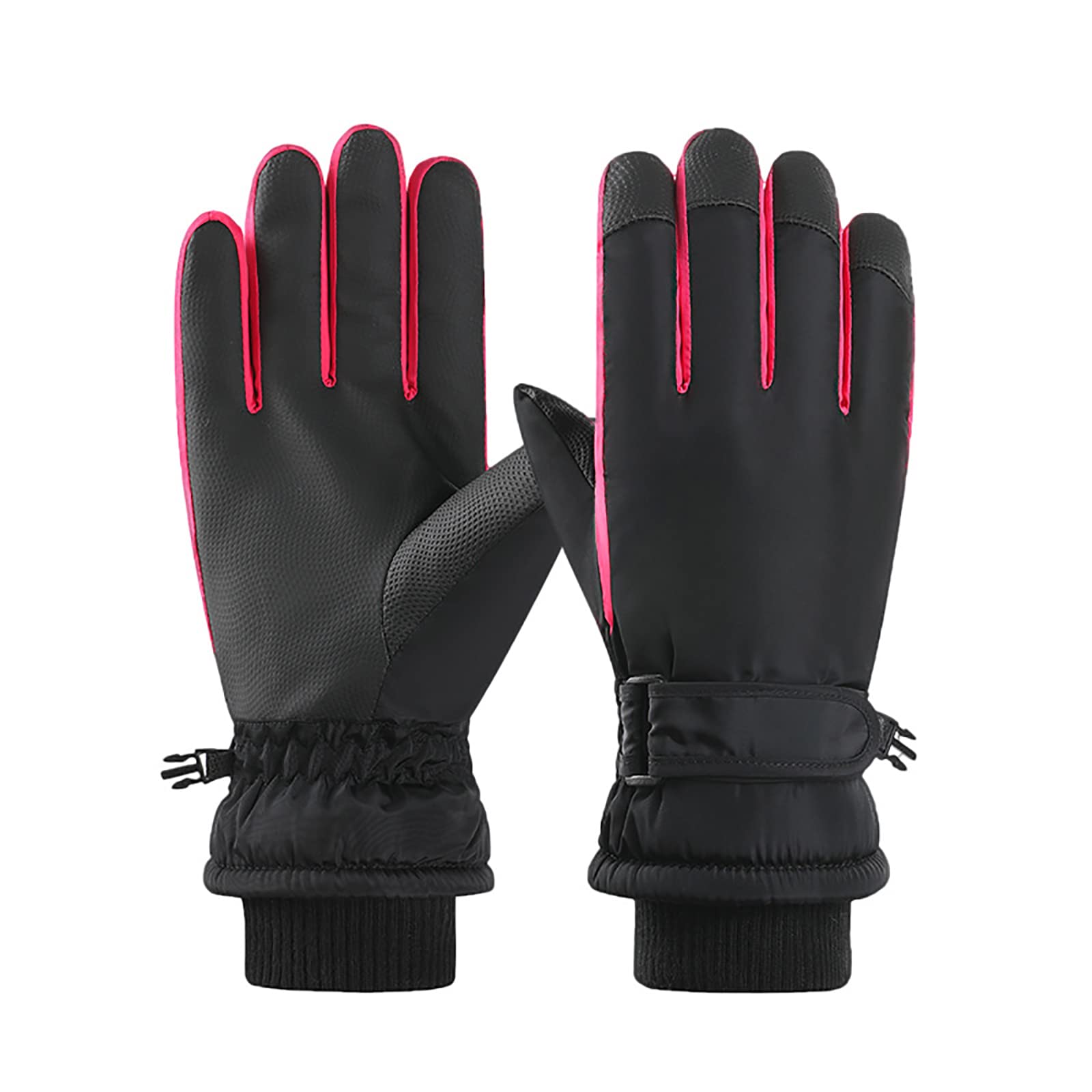 Guanti da Ciclismo Guanti Sportivi Invernali Guanti Antivento Caldi e Morbidi per Corsa Ciclismo Sci Escursionismo Caccia Arrampicata Campeggio