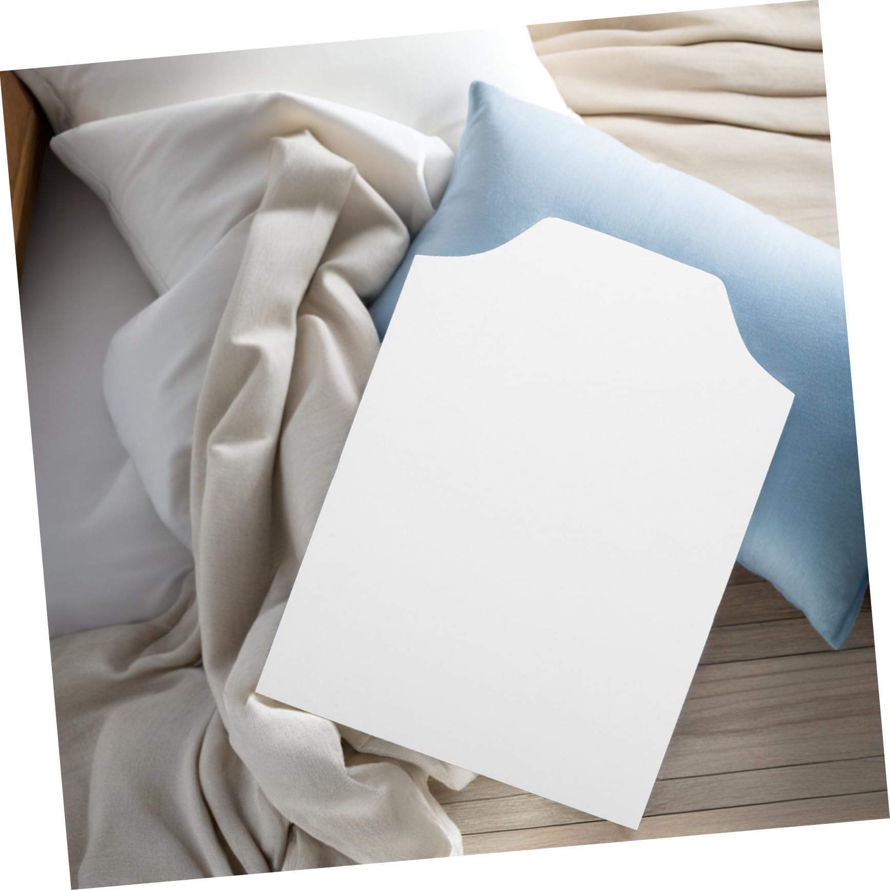 100 Stück Hemden Kartoneinlagen aus Doppelseitiger Weißer Pappe Faltform für T-shirts und Hemden Antifalten Design 22 X 30cm Kleidung Falten und Organisieren