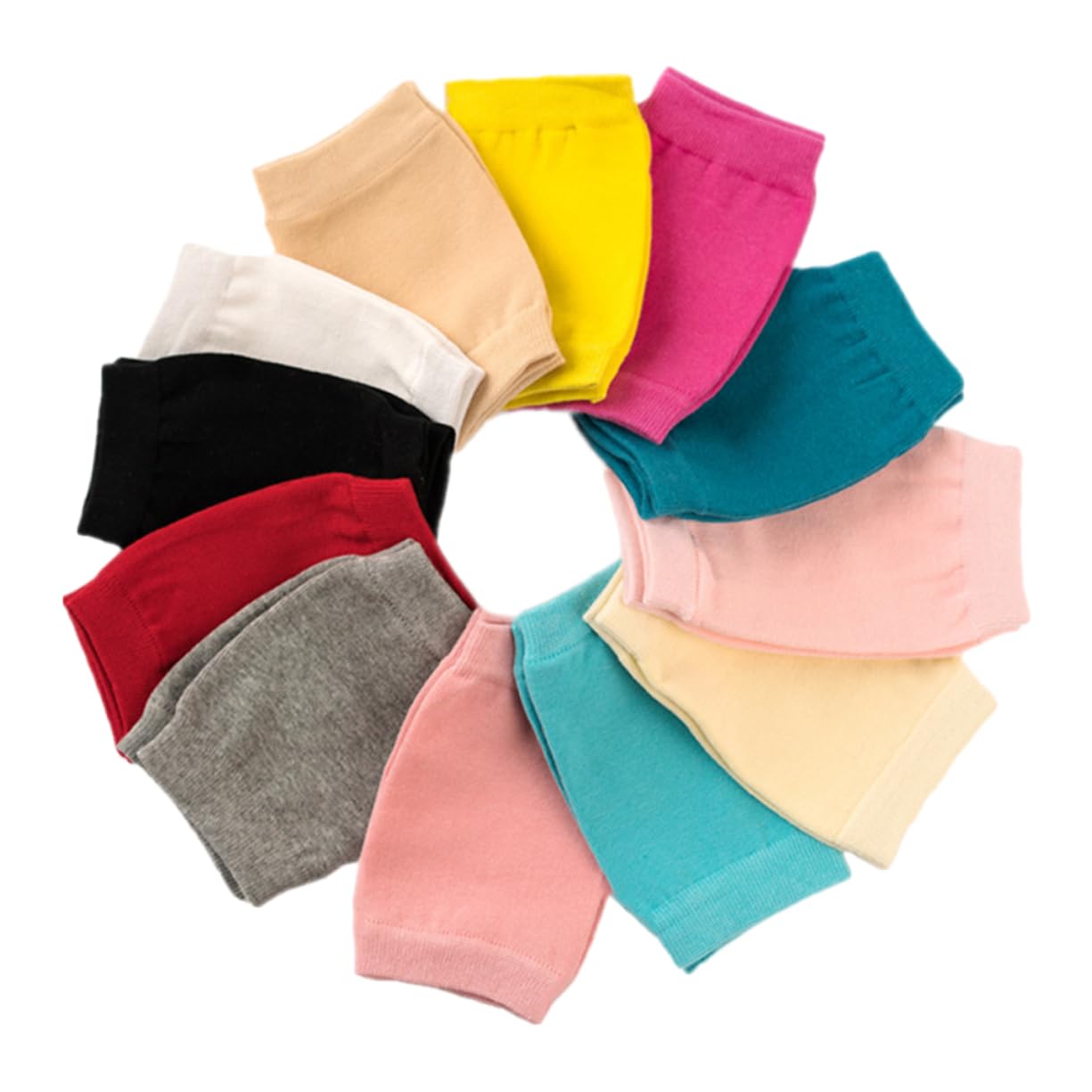 HOMOCONO 6 Pair 12pcs Crawling Knee Pads Pads Elastic Knee Pads for Crawling Pads Knee Pads for Brace Knee Pads for Crawling Sports Protective Kneepad Cotton