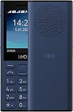 HMD 130 Music | Built-in Powerful Loud Speaker & Dedicated Music Buttons | Music Player and Wireless FM Radio | 2500 mAh Battery & Type C Fast Charger | Built-in UPI App | Blue