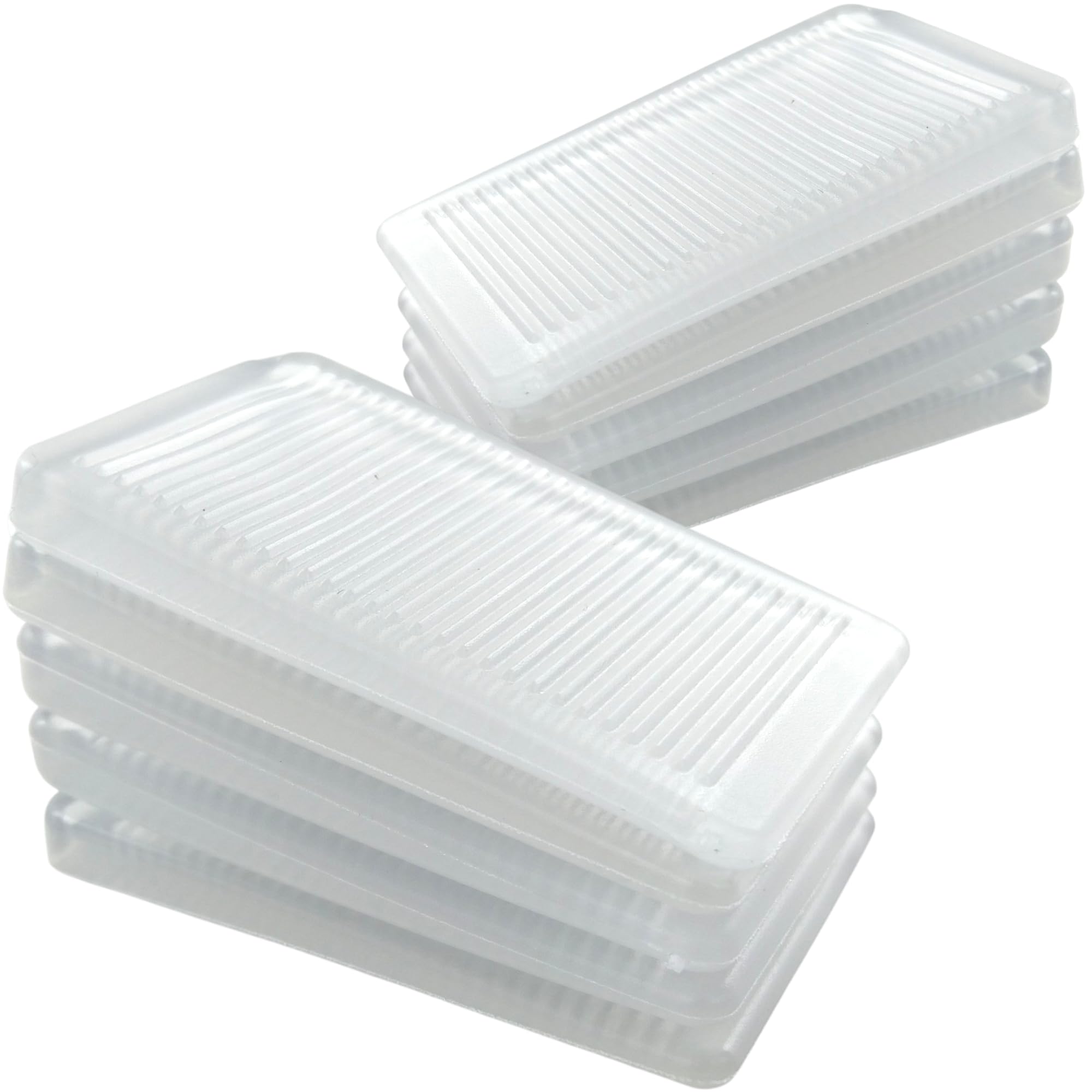Cuñas apilables de nivelación Merriway, calzas suaves para ventanas y muebles, x10