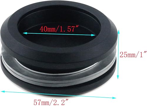Miniatura 2 de Semetall Perilla corredera de puerta de cristal de ducha de aleación de aluminio detrás a atrás, perilla de puerta de cristal redonda detrás a