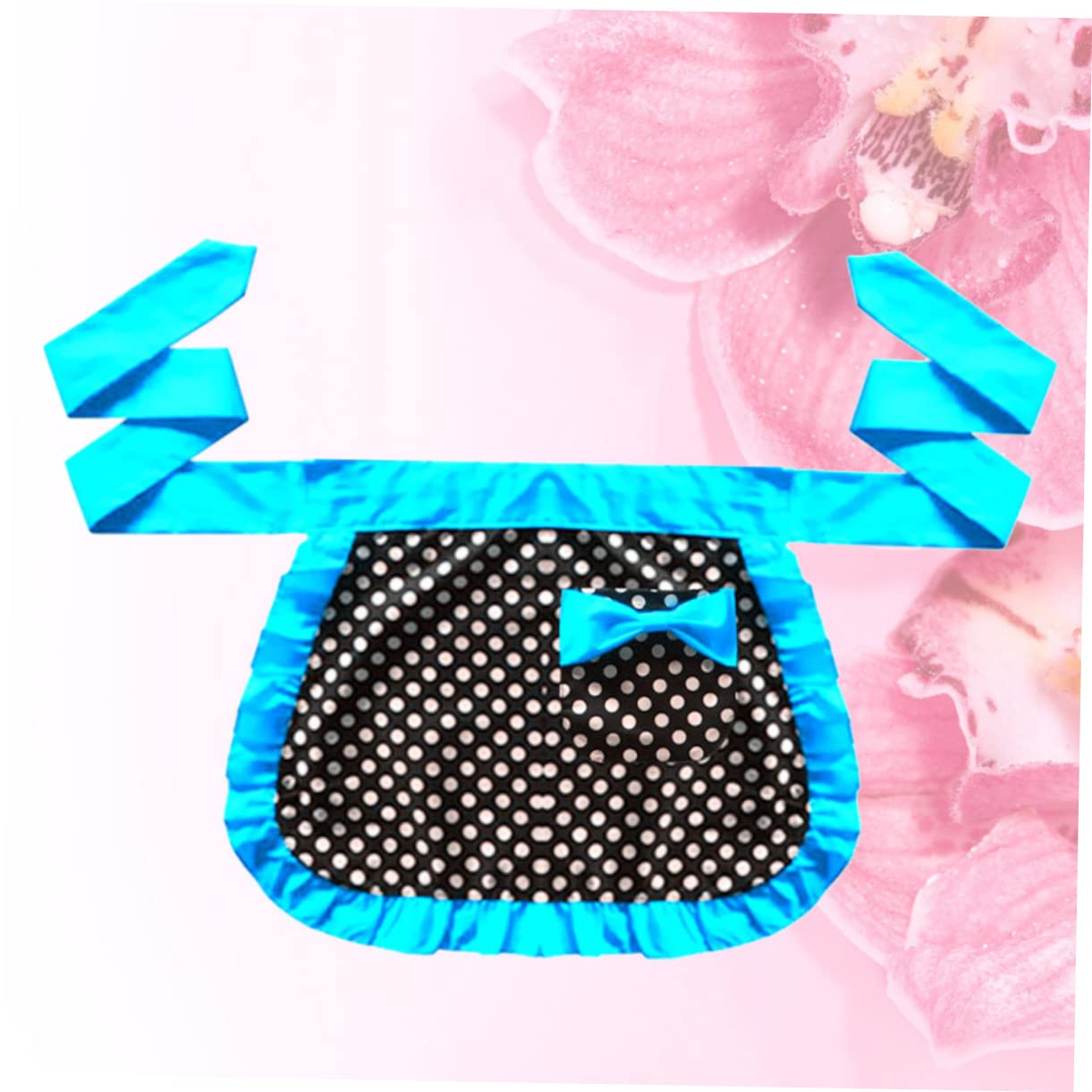 ABOOFAN 3 Pièces Femmes Demi Tablier Tablier De Cuisine Demi Pour Femmes En Coton s Pour Femmes Avec Poches Princesse s Ménage Point