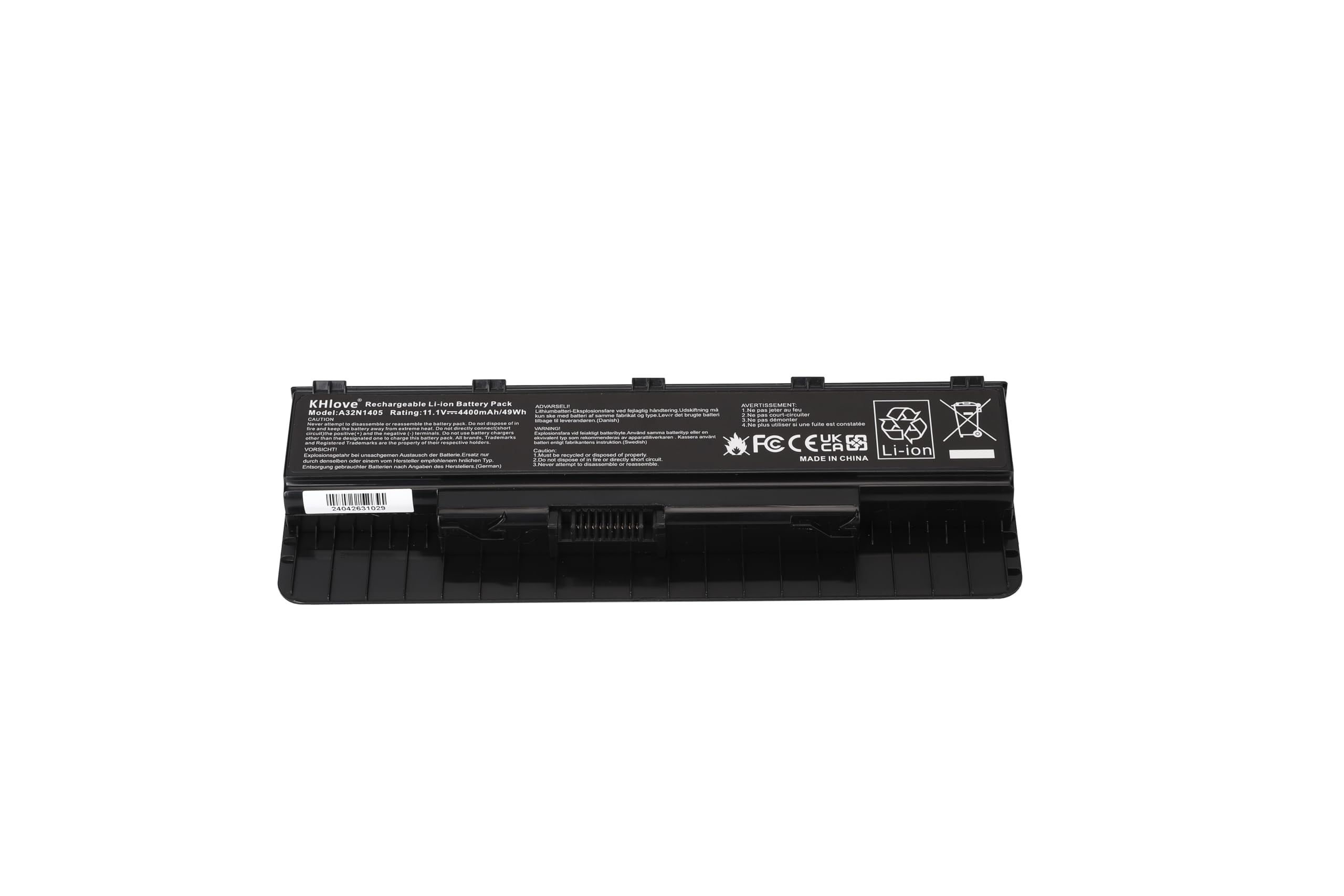 Batterie Pour ASUS ROG G551J, N551J, G771J Et Autres Modèles - 10.8V 5200mAh - Remplacement OEM