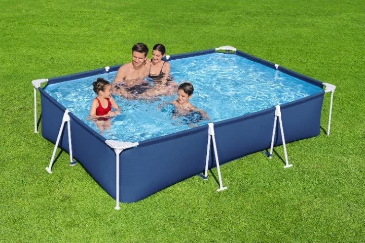 Image of FunZone 56411 Above Ground Pool Set 3.00 m x 2.01 m x 66 cm for Kids and Adults