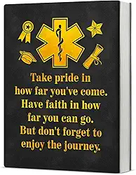 Caderno Médico Inspirador Presentes de Graduação Médica - Diário Médico para Médicos, Enfermeiros e Estudantes de Medicina - Presentes motivacionais para homens e mulheres