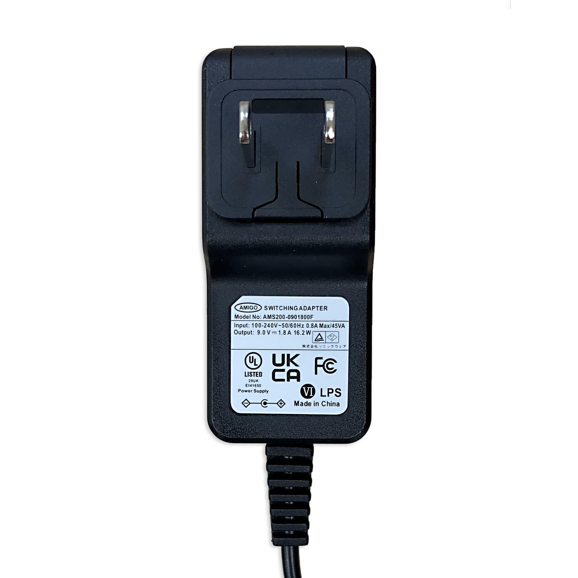 9 V 1,7 A Power Supply for SONICWARE LIVEN series