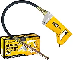 Kit Vibrador Concreto 1500w Com Mangote Mangueira 1,45mx35mm 127v Tvc650 The Black Tools