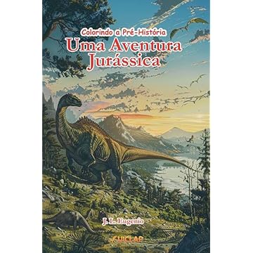 Capa do livro Uma Aventura Jurássica