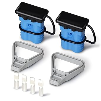 Kit 350 Amp 2Pcs Battery Connectors Plugs