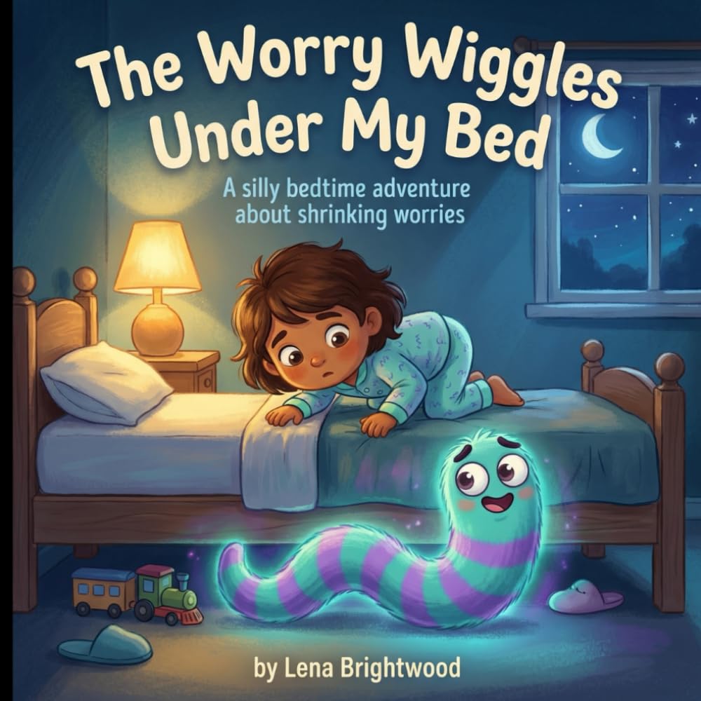 The Worry Wiggles Under My Bed: A silly bedtime adventure that teaches kids how to wiggle worries away and fall asleep feeling safe