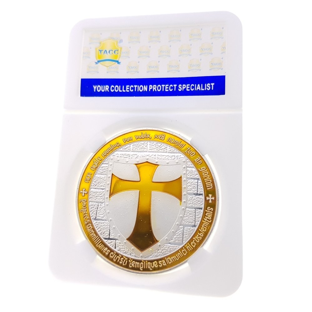 TACC Commemorative Coin Collection Knight Orange Silvery